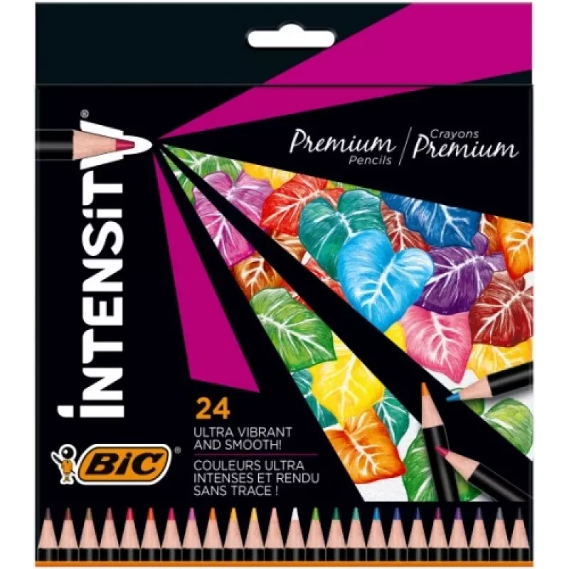 BIC Intensity värikynät 24 väriä 967823