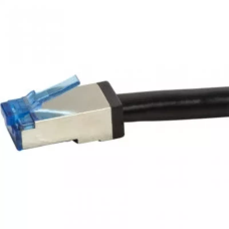 Verkkokaapeli LogiLink CQ7093S RJ-45 Cat6a 10 m musta