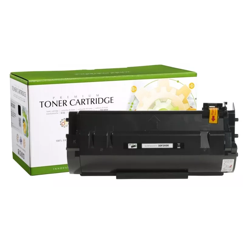 Yhteensopiva Static-Control Lexmark 502X musta, 10 000 s. (50F2X00)