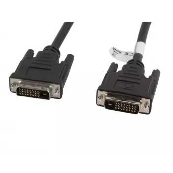 DVI-kaapeli Lanberg CA-DVID-10CC-0018-BK 1,8 m musta
