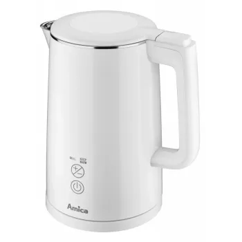 Sähköinen vedenkeitin AMICA 1,5 L 2200 W hopea