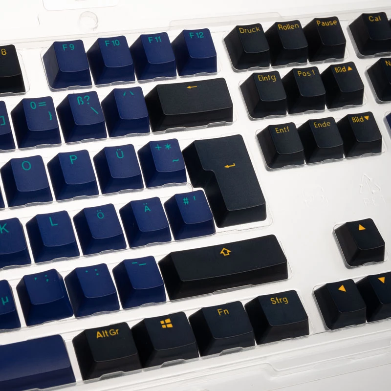 Näppäinhattu Ducky Horizon DKSA109-DEPDBBZOH PBT-materiaali musta sininen