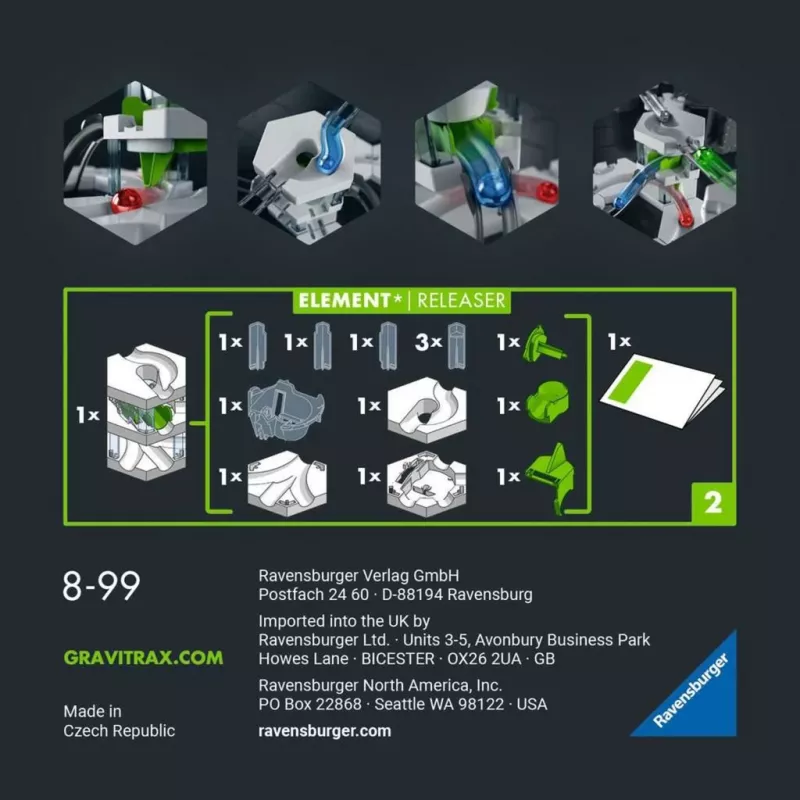 Ravensburger GraviTrax PRO elementti Releaser kuulirata (27486)