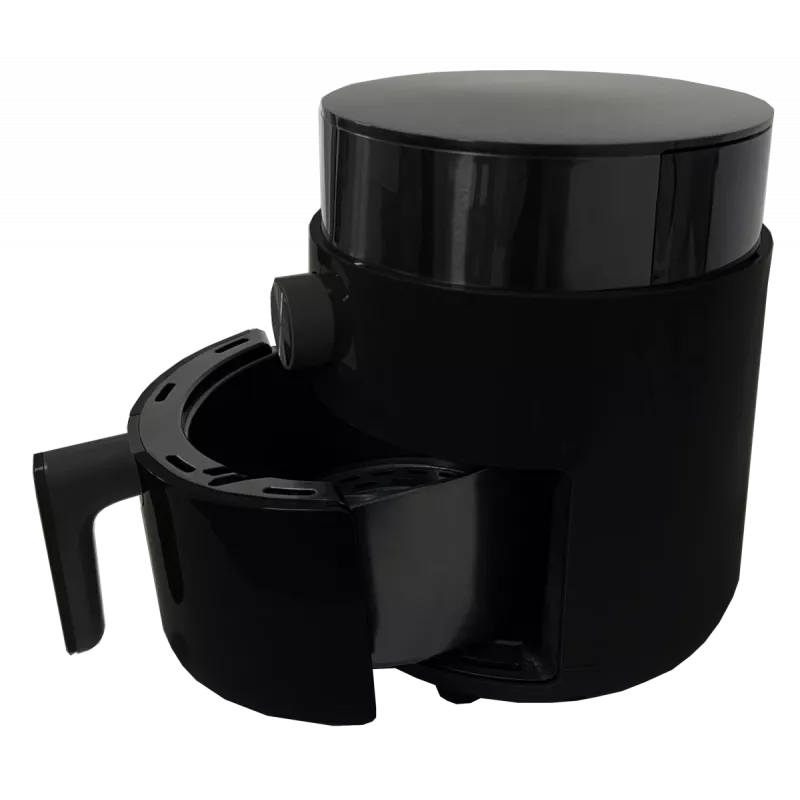 Kiertoilmakypsennin PRIME3 SAF31 – 2,5 L, 1200 W, rasvaton kiertoilmakypsennin, musta