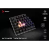 Savio Phenix SAVGK-RED pelikäyttöinen näppäimistö USB RF langaton Bluetooth QWERTY