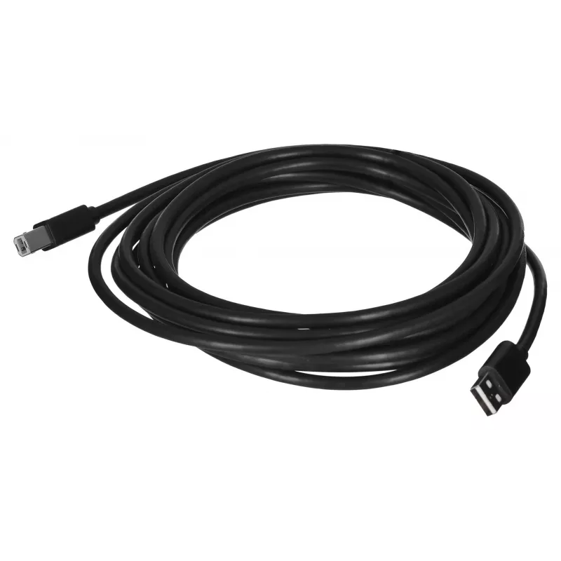 UNITEK Y-C421GBK USB-kaapeli 5 m USB 2.0 USB A USB B musta