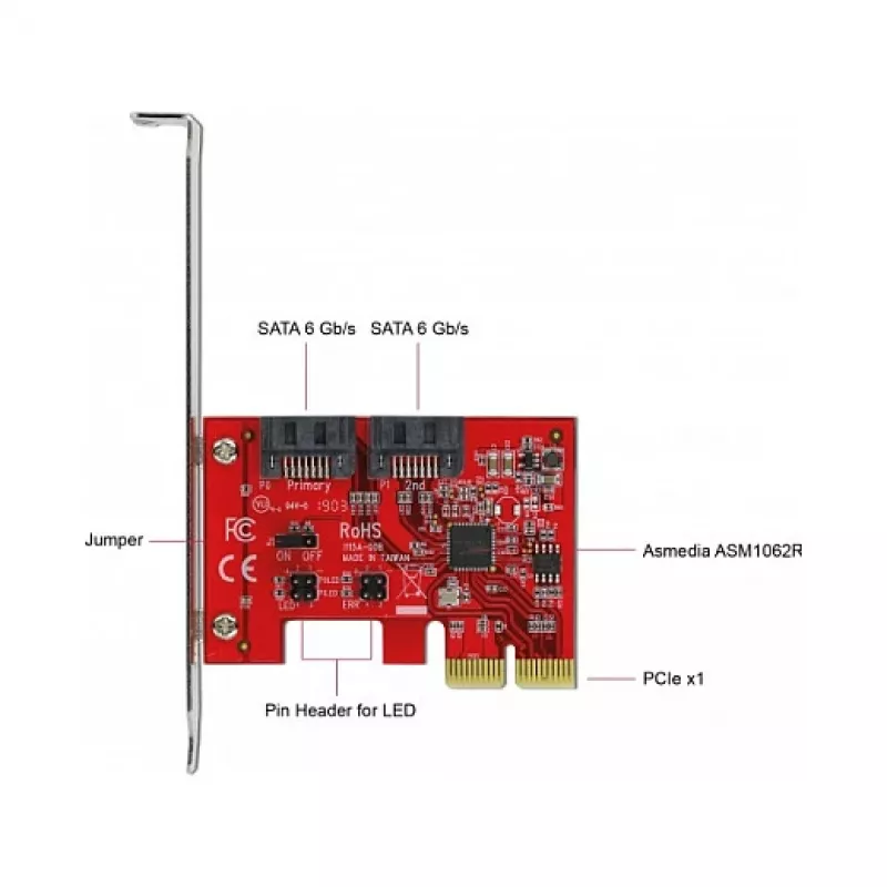 Liitäntäkortti DeLOCK 90406 sisäinen SATA