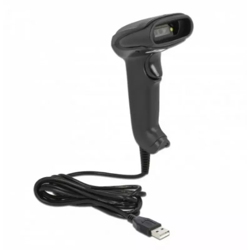 DeLOCK USB-käsikäyttöinen viivakoodilukija 1D 2D saksalainen versio