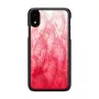 iKins puhelinkotelo iPhone XR — pink lake ja musta kaksivärinen suojakotelo