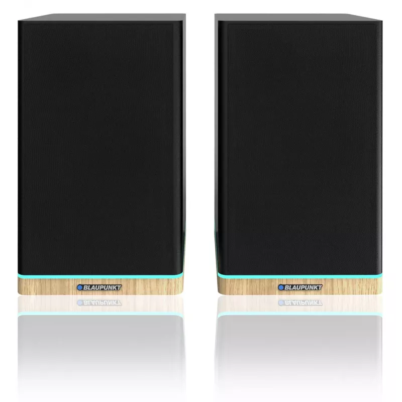 Blaupunkt BS60BK LED-hyllykaiuttimet, Bluetooth, HDMI ARC, musta