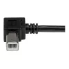 StarTech.com USBAB2MR USB 2.0 A – kulma-B -kaapeli, uros/uros, 2 m, musta