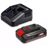Einhell TE-CD 18/2 Li-i +22 akkuiskuporakone 18 V, 1250 r/min, sisältää 2,5 Ah akun, laturin ja kotelon, punainen/musta