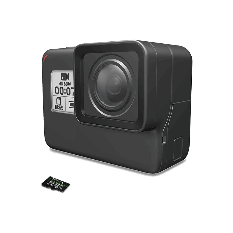 Muistikortti microSDXC Elite Prime 128GB + SD-sovitin + USB-A-kortinlukija