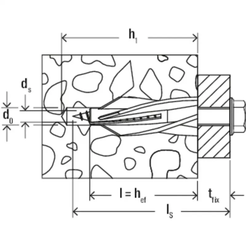 Kiila-ankkuri Fischer 50493