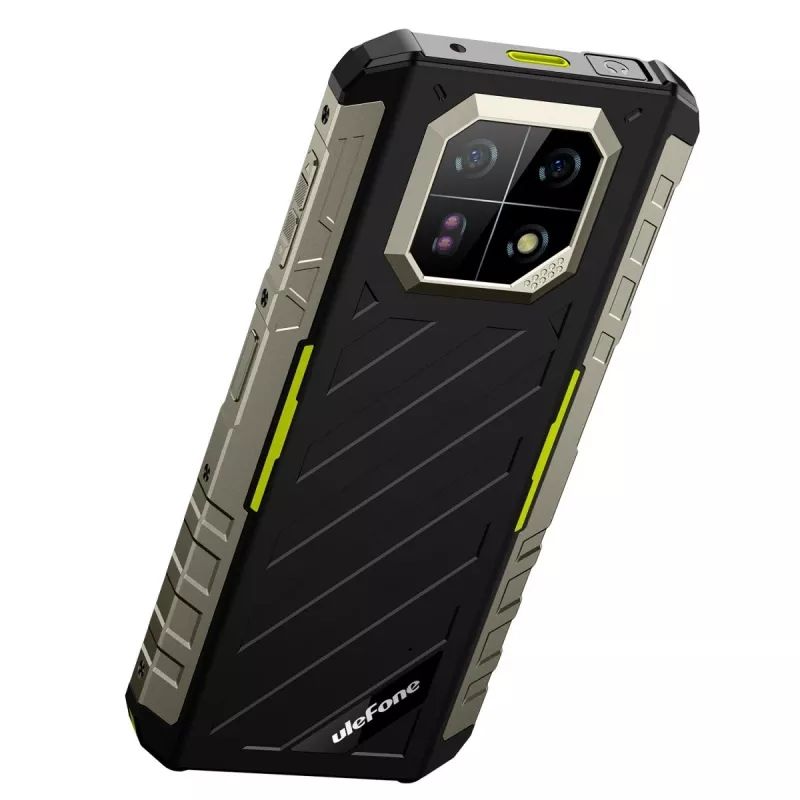 Järeä älypuhelin UleFone Armor 22 4G, 9 GB RAM, 128 GB tallennustila, IP69K, vihreä