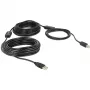 USB-kaapeli DeLOCK 20m USB2.0-A - USB2.0-B 83557