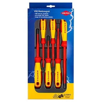 Knipex 00 20 12 V02 ruuvimeisselisarja vakioruuvimeisselit