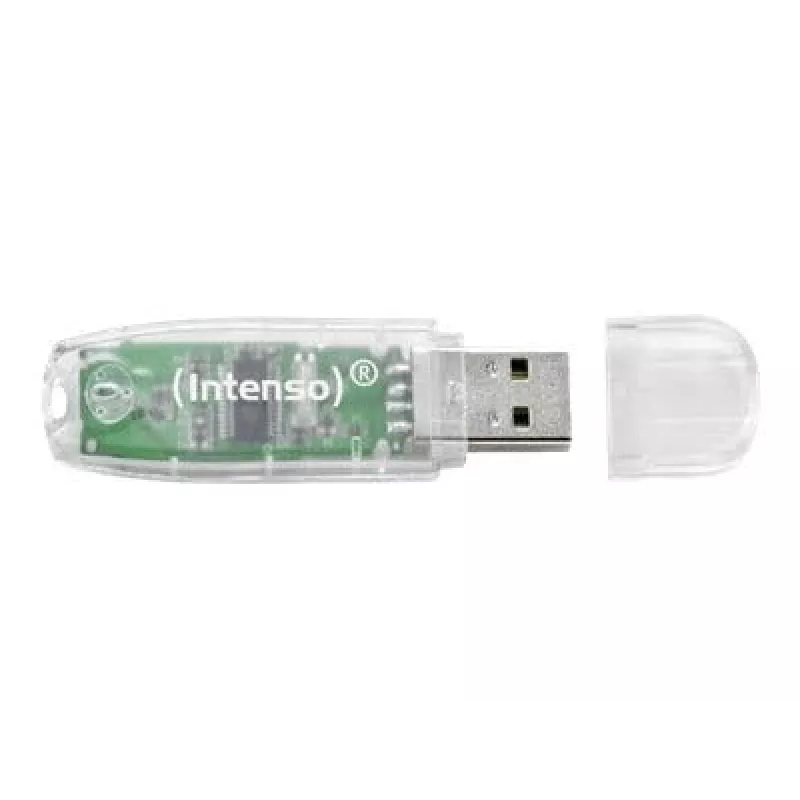 MUISTITIKKU USB2 32GB/LÄPINÄKYVÄ 3502480 INTENSO