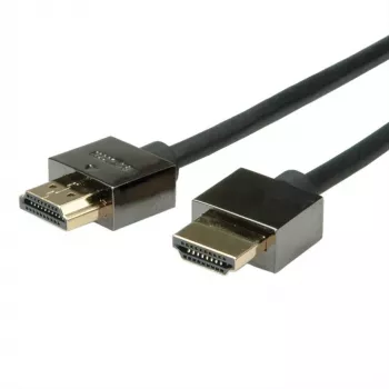 ROLINE High Speed - HDMI Ethernet-kaapelilla - HDMI (M) - HDMI (M) - 2 m - suojattu - musta (11.04.5592)