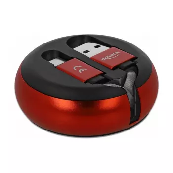 Sisäänvedettävä kaapeli DeLOCK USB 2.0 Type-A USB-C™ 85819