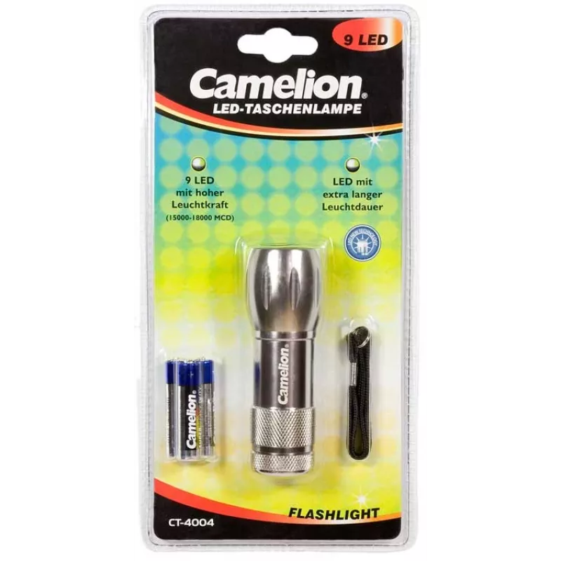 Taskulamppu Camelion CT4004 9 LED