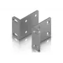 Asennussarja Ubiquiti UACC-Rack-Ear-1U harmaa sinkitty teräs