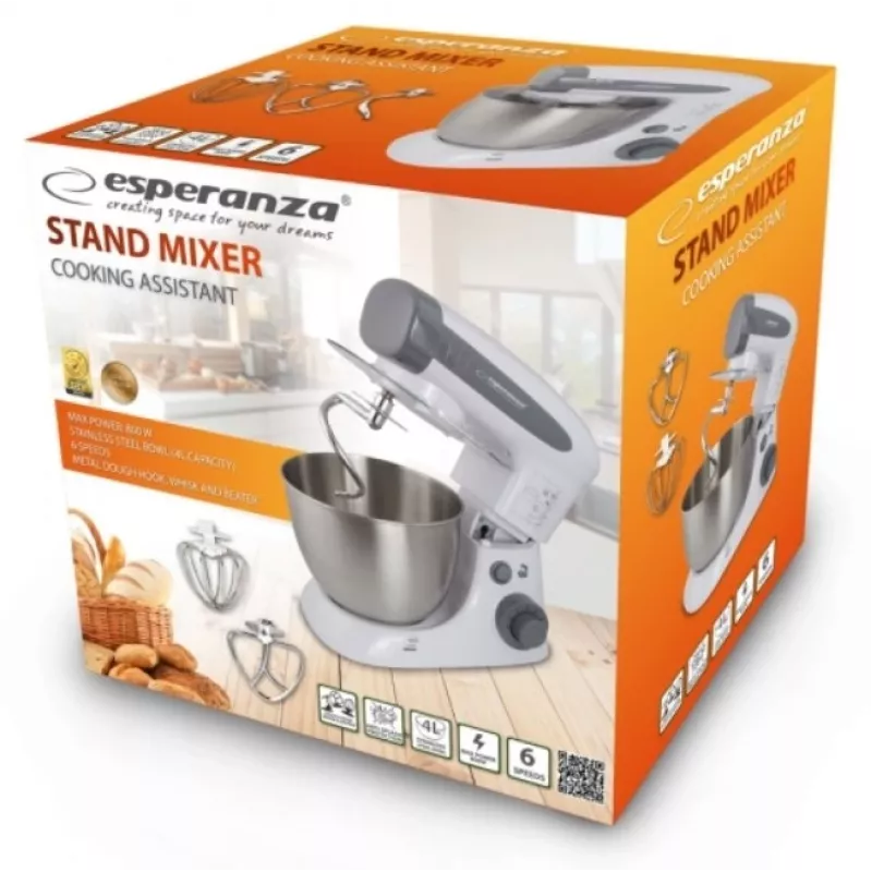Esperanza EKM024 Cooking Assistant yleiskone, 800 W, 4 l