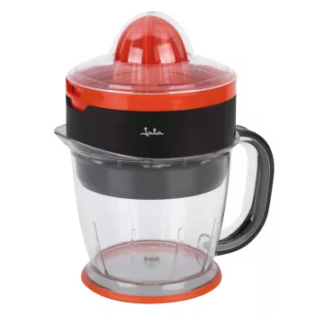 Sähköinen sitruspuristin JATA JEEX1422 1,2 L 40 W musta punainen läpinäkyvä