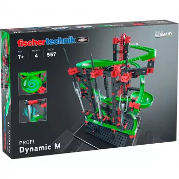 fischertechnik Dynamic M, fysiikkarakennussarja, 7 vuotta, teräs