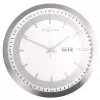 NeXtime seinäkello 3009 Captain, Ø44 cm, valkoinen