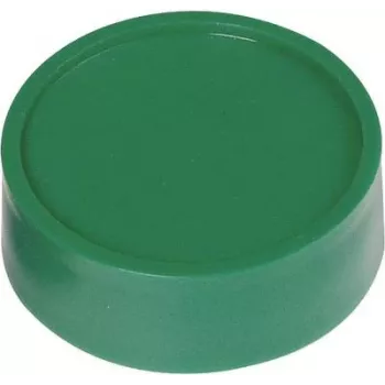 Pyöreä magneetti Ø3,4 cm vihreä 10 kpl (61733-55)