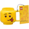 LEGO EYZ65827 pieni keraaminen muki hauskalla kasvolla 255 ml
