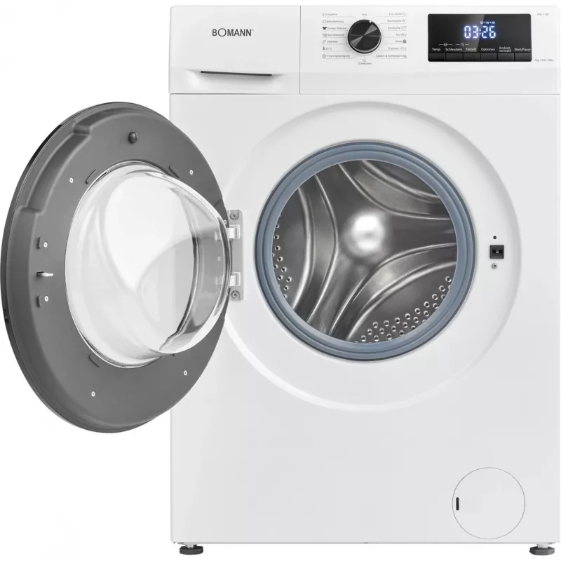 Pesukone BOMANN WA 7185, 8 kg, 1400 kierr./min, energiatehokkuusluokka A, linkousluokka B