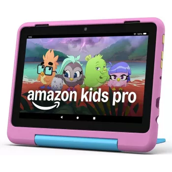 Amazon | Fire HD 8 Kids Pro (2024) | pinkki | 1280 x 800 pikseliä | 32 GB | Wi-Fi | 802.11ac | Bluetooth-versio 5.2