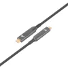Hybridi-USB-C-videokaapeli TB AKTBXIACCOP500B 4K, 5 m pituus