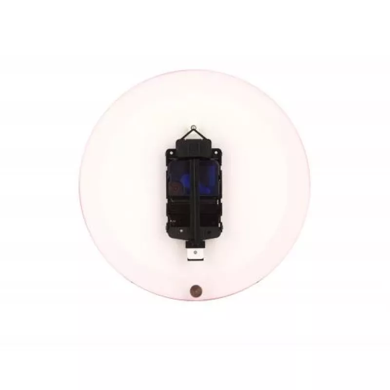 NeXtime kello 2615ro Focus, Ø25 cm, seinäkello, valkoinen/punainen