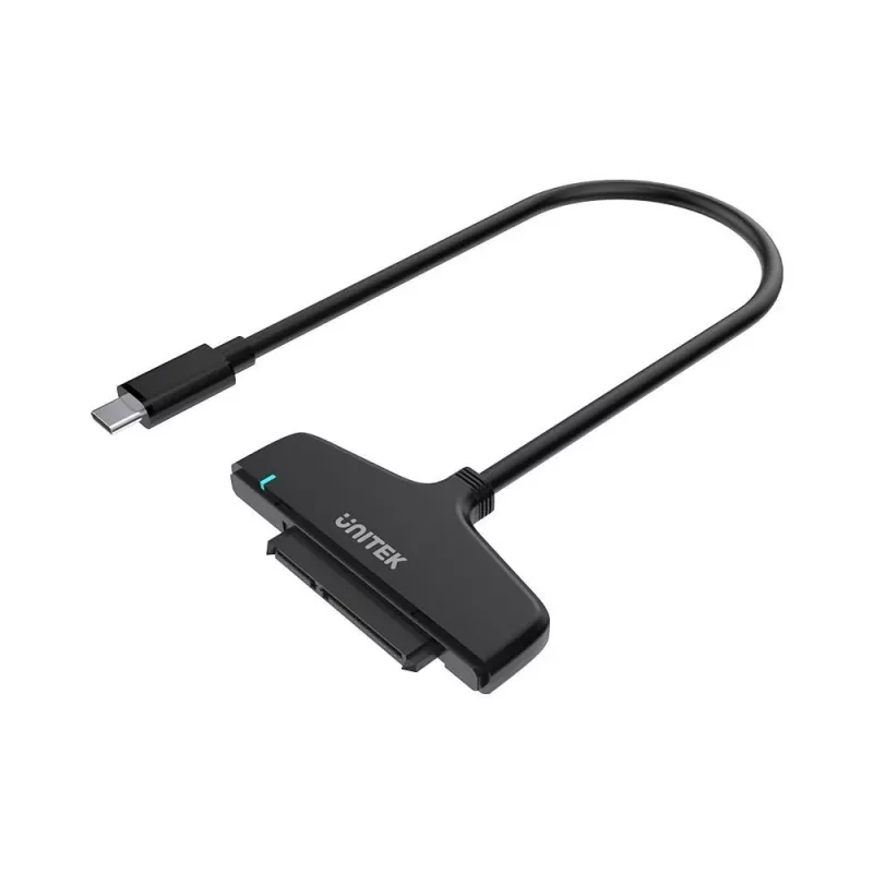 UNITEK Y-1096A USB-C – SATA III -sovitin 2,5 tuuman HDD/SSD-levylle