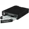 Asemapaikan sovitinrunko icy dock MB092VK-B 2 x 6,3 cm U.2 / U.3 NVMe SSD-asemille 3,5 tuuman asemapaikkaan (musta)