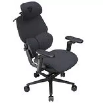 Pelituoli thunder x3 FLEX Pro Fabric harmaa — ergonominen kääntötuoli, säädettävät käsinojat ja kallistus