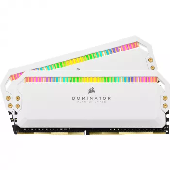 DIMM 32 GB DDR5-5200 2x 16 GB dual kit valkoinen Dominator Platinum RGB INTEL XMP