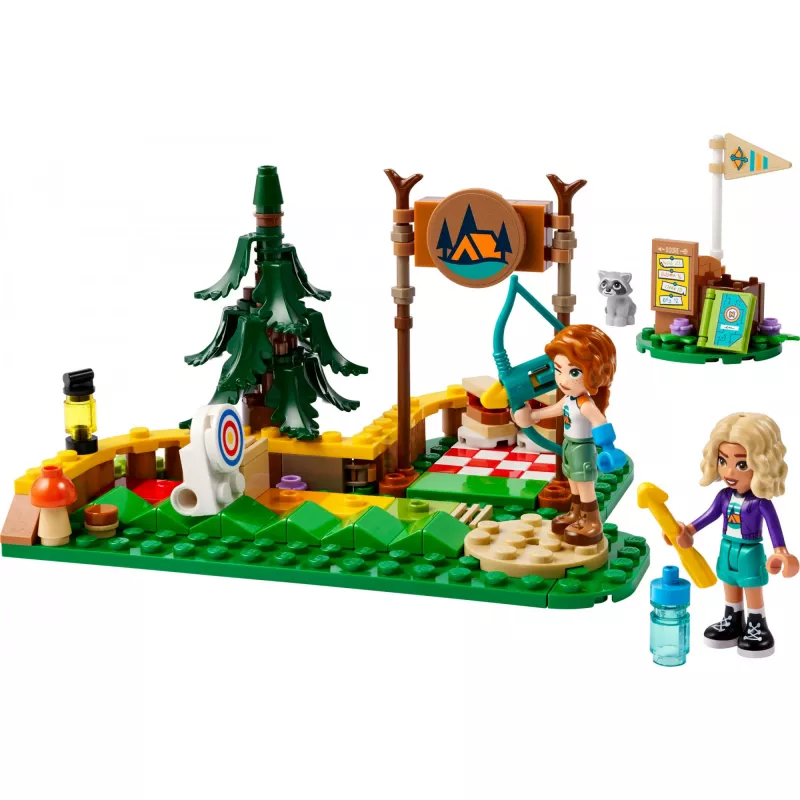 LEGO Friends Jousiammuntaseikkailuleiri 42622 — 157 osaa, 2 minihahmoa, ikä 6+