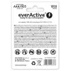 Uudelleenladattava AAA-NiMH-akkupaketti everActive EVHRL03-1050 1,2 V — 4 kpl, 1050 mAh
