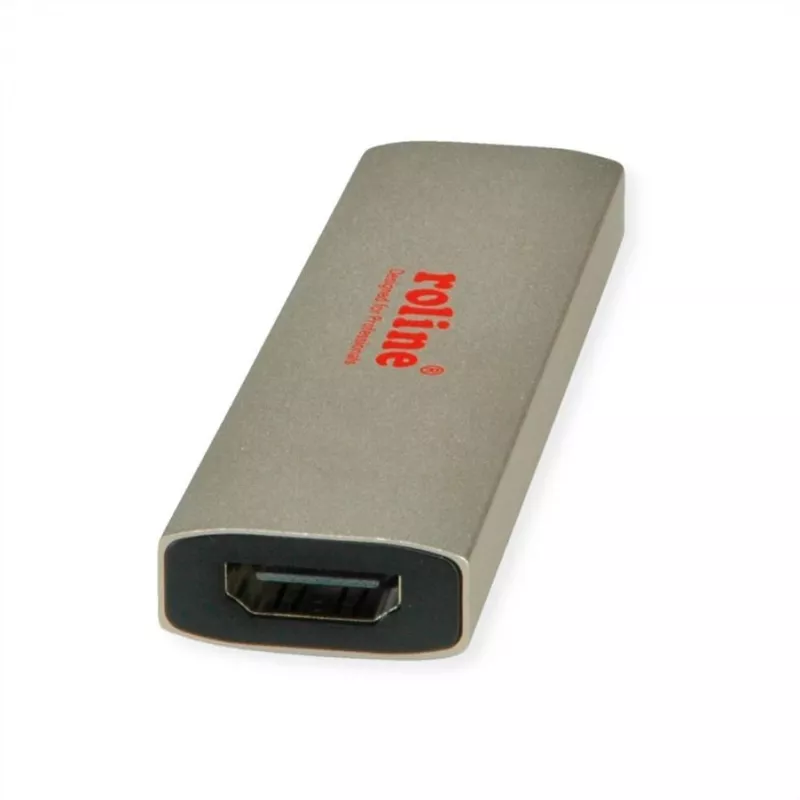 ROLINE GOLD -näyttösovitin USB-C - HDMI 8K60Hz uros/naaras+ PD 60W - sovitin - digitaali/data (14.01.3478)