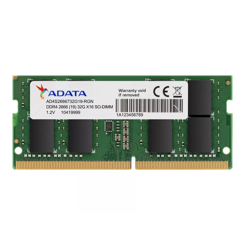 ADATA | Premier DDR4 RAM | 8 GB | SO-DIMM | 2666 MHz | kannettava | Registered No | ECC No