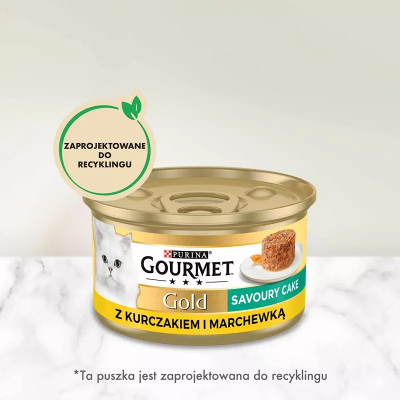 GOURMET GOLD - herkullinen patee kanalla ja porkkanalla 85g