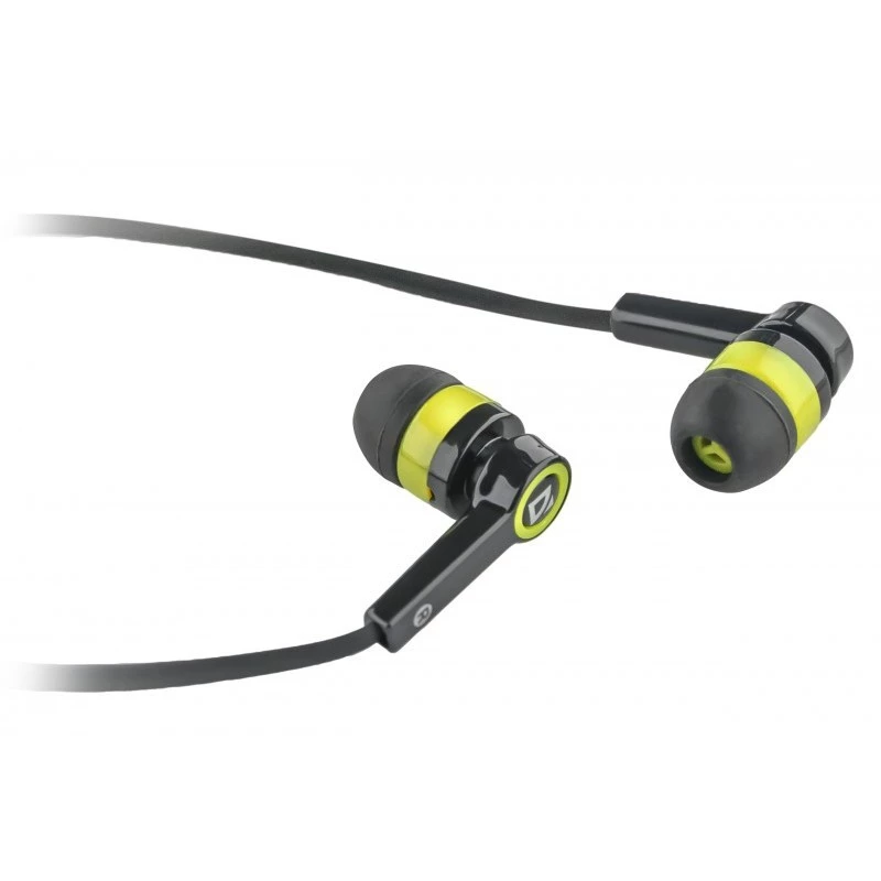 Kuulokkeet Defender Pulse 420 musta-keltainen