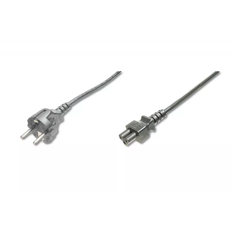 Assmann virtajohto Schuko - C5 M/W 1,2 m H05VV-F3G 0,75 mm² sininen (AK-440115-012-S)