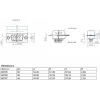 Jatkoliitin DeLOCK 66707 D-Sub HD 44-pin musta hopea