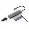 Acer 5-in-1 Type-C -dongle HP.DSCAB.021, HDMI, USB 3.0 ja 100W Power Delivery