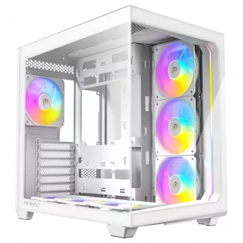 Antec C5 - Midi-Tower - PC - valkoinen - ATX - ITX - Micro-ATX - lasi - muovi - teräs - 3x 120 mm (0-761345-10034-2)